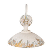 Aplica metal bej vintage 49x23x27 cm E14