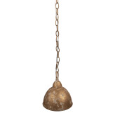 Lustra metal auriu vintage Ø 20x22 cm