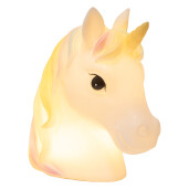 Lampa veghe camera copii polirasina multicolora Unicorn 22x14x24 cm