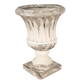 Ghiveci flori ceramica bej 32x43 cm