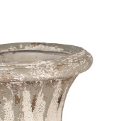 Ghiveci flori ceramica bej 32x43 cm