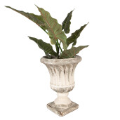 Ghiveci flori ceramica bej 32x43 cm