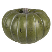 Dovleac decorativ ceramica verde 35x21 cm