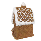 Casuta Turta Dulce polirasina cu led 22x18x39 cm