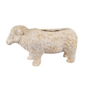Ghiveci flori ceramica bej Oita 48x19x26 cm