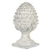 Con decorativ ceramica bej Ø 23x41 cm