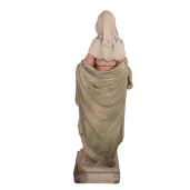 Figurina Fecioara Maria ceramica multicolora 16x16x44 cm