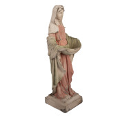 Figurina Fecioara Maria ceramica multicolora 16x16x44 cm