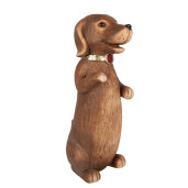 Figurina Catelus ceramica multicolora 23x19x47 cm