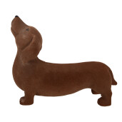 Figurina Catelus ceramica maro 40x14x33 cm