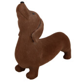 Figurina Catelus ceramica maro 40x14x33 cm