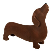 Figurina Catelus ceramica maro 40x14x33 cm