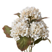 Buchet Hortensii artificiale albe verzi 18x16x44 cm