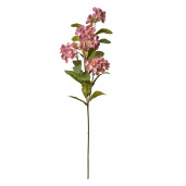 Floare artificiala roz verde 17x14x70 cm