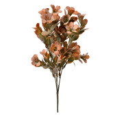 Buchet flori artificiale portocalii verzi 8x8x35 cm
