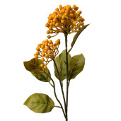 Floare artificiala galbena verde 8x7x53 cm