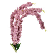 Floare artificiala violet verde 6x6x108 cm