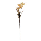 Floare artificiala bej verde 8x5x60 cm 