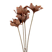 Floare artificiala maro 8x5x60 cm 