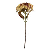 Hortensie artificiala roz verde 15x15x47 cm