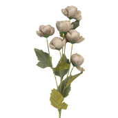 Flori artificiale gri verzi 10x10x63 cm