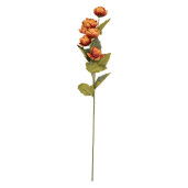 Flori artificiale portocalii verzi 10x10x63 cm