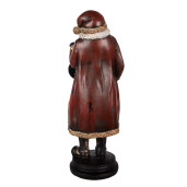 Figurina Mos Craciun polirasina multicolora 15x13x40 cm