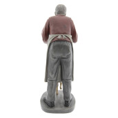 Figurina Pinochio si Gepeto polirasina multicolora 16x14x36 cm