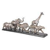 Figurina Animale polirasina aurie neagra 51x10x22 cm