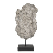 Figurina Barbat polirasina gri neagra 25x13x51 cm