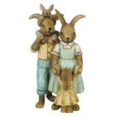 Figurine Iepurasi Paste din polirasina 8x6x15 cm