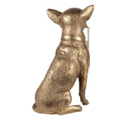 Figurina Catelus polirasina aurie 13x9x18 cm