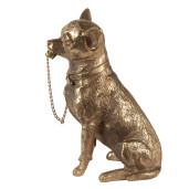 Figurina Catelus polirasina aurie 13x9x18 cm