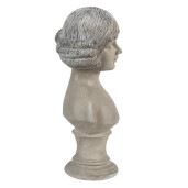 Figurina Femeie polirasina bej 14x10x25 cm