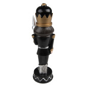 Figurina Spargatorul de Nuci polirasina neagra 7x7x23 cm