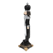 Figurina Spargatorul de Nuci polirasina neagra 8x8x24 cm