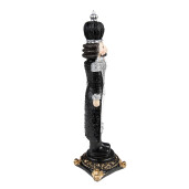 Figurina Spargatorul de Nuci polirasina neagra 8x8x24 cm