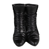 Decoratiune Cizme polirasina alba neagra 15x12x15 cm