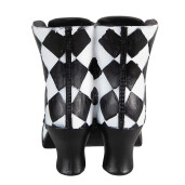 Decoratiune Cizme polirasina alba neagra 15x12x15 cm
