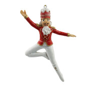 Ornament brad Spargatorul de Nuci polirasina 8x2x11 cm