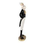 Figurina Iepuras Paste Boy polirasina 5x4x20 cm