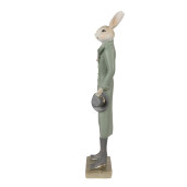 Figurina Iepuras Paste Boy polirasina 9x7x36 cm