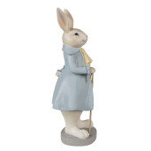 Figurina Iepuras Paste Boy polirasina multicolora 12x9x26 cm