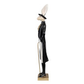 Figurina Iepuras Paste Boy polirasina 9x7x40 cm