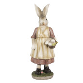Figurina Iepuras Paste Girl polirasina 14x11x38 cm