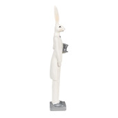 Figurina Iepuras Paste Boy polirasina 6x7x32 cm