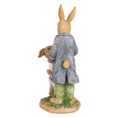 Figurina Iepurasi Paste polirasina 9x9x21 cm