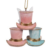 Decoratiune Paste polirasina multicolora 7x4x7 cm