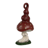 Figurina Ciupercuta polirasina multicolora 8x6x17 cm