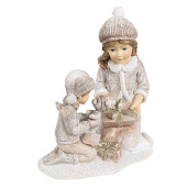 Figurina Fetite polirasina 13x7x15 cm